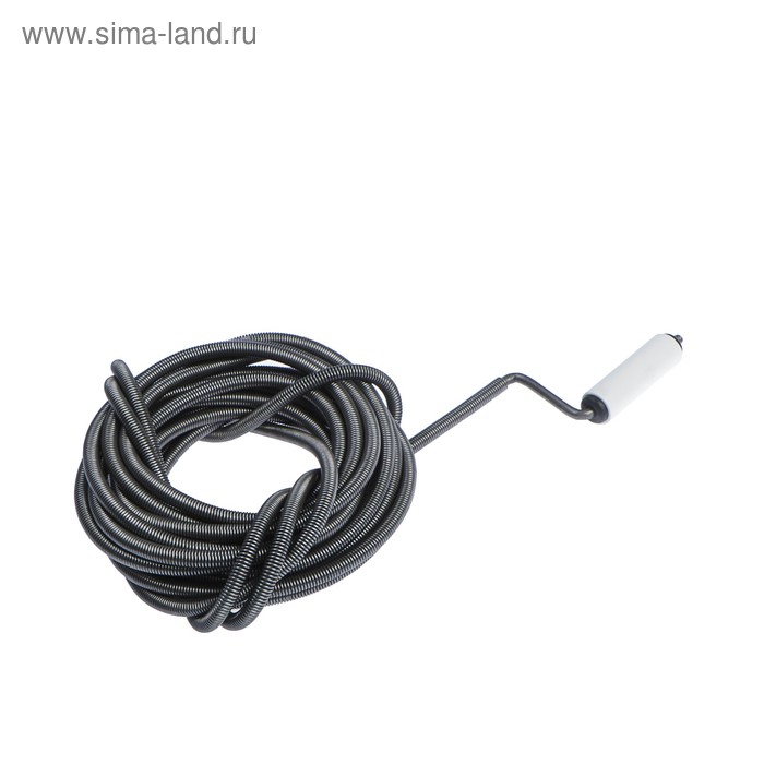 

Трос сантехнический CTM, с вращающейся ручкой, d=9 мм, L=7 м