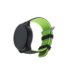 Смарт-часы Qumann QSW 01, цветной дисплей 1.3", черно-зелёные - Фото 1