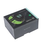 Смарт-часы Qumann QSW 01, цветной дисплей 1.3", черно-зелёные - Фото 4