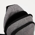 Сумка слинг ЗФТС, текстиль, цвет серый - Фото 4