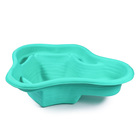 УЦЕНКА Пруд садовый пластиковый, 150 л, зелёный - Фото 2