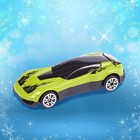 Ёлочный шар с игрушкой «Спортивная машинка», МИКС - Фото 3