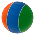Мяч в полоску лакированный, цвета МИКС - Фото 2