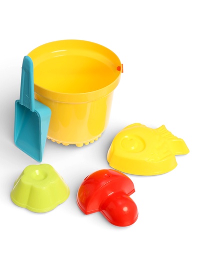 Песочный набор в ведре "Солнышко" 6 предметов