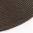 Салфетка сервировочная Доляна "Классика", цвет коричневый, d 38 см - Фото 3