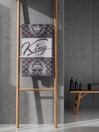 Полотенце махровое Этель King, 70×130 см, 100%, 420 г/м², серое - Фото 2