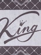 Полотенце махровое Этель King, 70×130 см, 100%, 420 г/м², серое - Фото 4