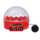 Дискошар «Вечеринка», с Bluetooth, световыми эффектами, с микрофоном - фото 6388647