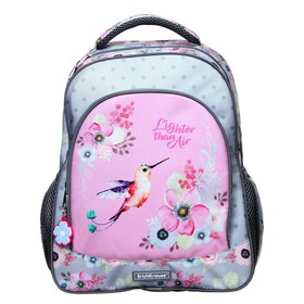 

Рюкзак школьный Erich Krause ErgoLine 15L, 39 х 28 х 14 см, эргономичная спинка, Colibri 46374