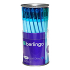 Ручка шариковая Berlingo Starlight S 0.5, синяя, корпус МИКС пастель - Фото 3