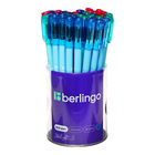 Ручка шариковая Berlingo Starlight S 0.5, синяя, корпус МИКС пастель - Фото 2