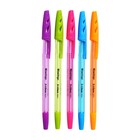 Ручка шариковая Berlingo Tribase Neon, стержень синий 0.7, корпус МИКС - Фото 2