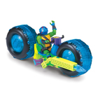 Игрушка Черепашки-ниндзя «Мотоцикл», с фигуркой Лео - Фото 5