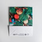 Пакет подарочный ламинированный вертикальный «Волшебного Нового Года», MS 18  x 23 × 8 см - Фото 4