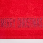 Набор махровых полотенец "Merry Christmas" 30х70 см - 2 шт, 100% хлопок, 370 гр/м2 - Фото 4