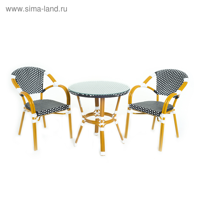 Комплект для отдыха : стол, 2 кресла,  CS-01-01-02 - Фото 1