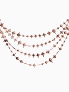 Бусы на ёлку «Комета», длина 2.7 м, оранжевые 4196430