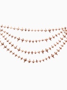 Бусы на ёлку «Комета», длина 2.7 м, оранжевые 4196430