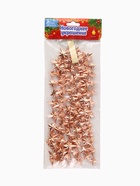 Бусы на ёлку «Комета», длина 2.7 м, оранжевые - Фото 3