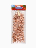 Бусы на ёлку «Комета», длина 2.7 м, оранжевые 4196430