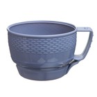 Термос 1 л, со стеклянной колбой, сохраняет тепло 12 ч, с кружкой, розовый - Фото 6