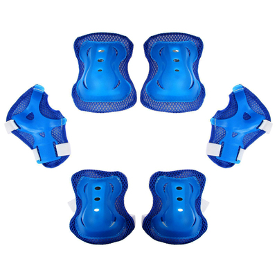 Защита роликовая ONLYTOP OT-2020, р. M, цвет синий