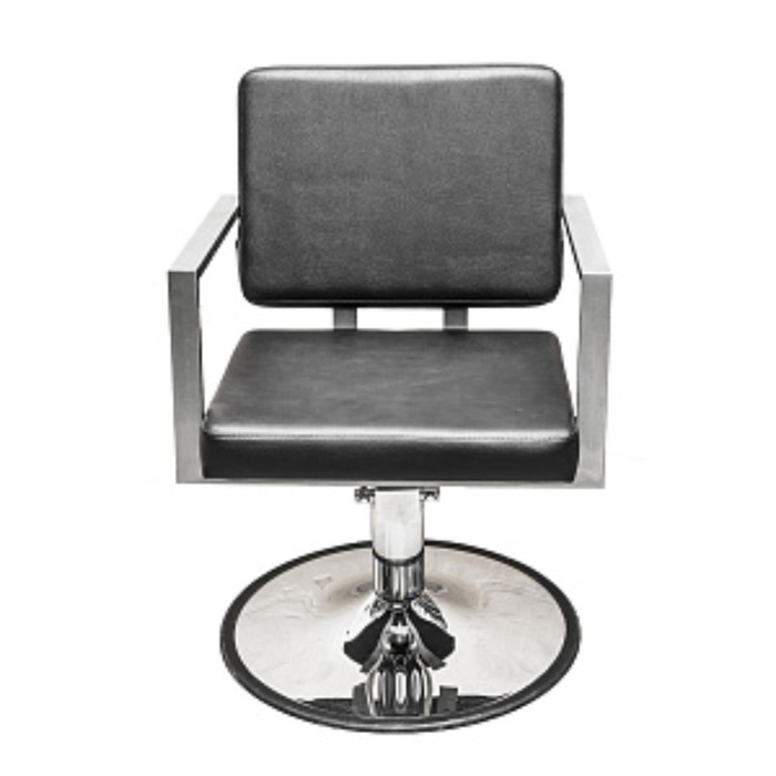 Кресло парикмахерское Брут I, пятилучье, цвет чёрный 580×500 - фото 1884949605