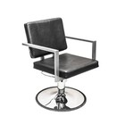 Кресло парикмахерское Брут I, пятилучье, цвет чёрный 580×500 - Фото 5
