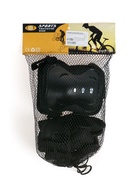 Защита роликовая, размер M, чёрная - Фото 3