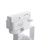 Трековый светильник Luazon Lighting под лампу Gu10, восьмигранный, белый 4044799 - фото 319915076