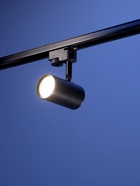 Трековый светильник Luazon Lighting под лампу Gu10, цилиндрический, чёрный 4044800 - фото 16338736