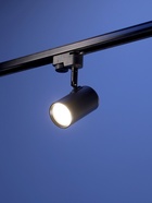 Трековый светильник Luazon Lighting под лампу Gu10, цилиндрический, чёрный 4044800 - фото 16338737