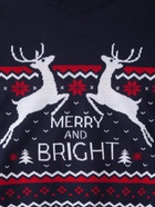 Свитер вязаный новогодний KAFTAN Family look, размер 46, синий - Фото 11