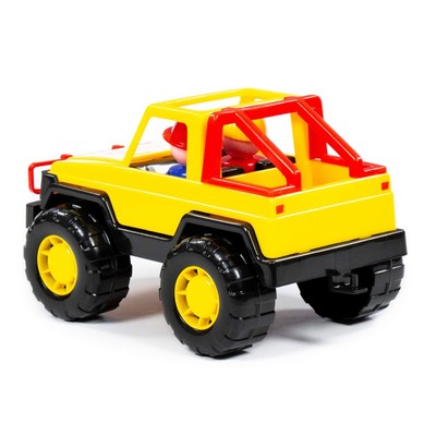 Машинка военная «Джип Сафари», 2 фигурки, цвет МИКС