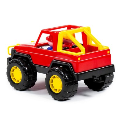 Машинка военная «Джип Сафари», 2 фигурки, цвет МИКС