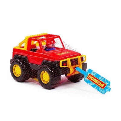 Машинка военная «Джип Сафари», 2 фигурки, цвет МИКС