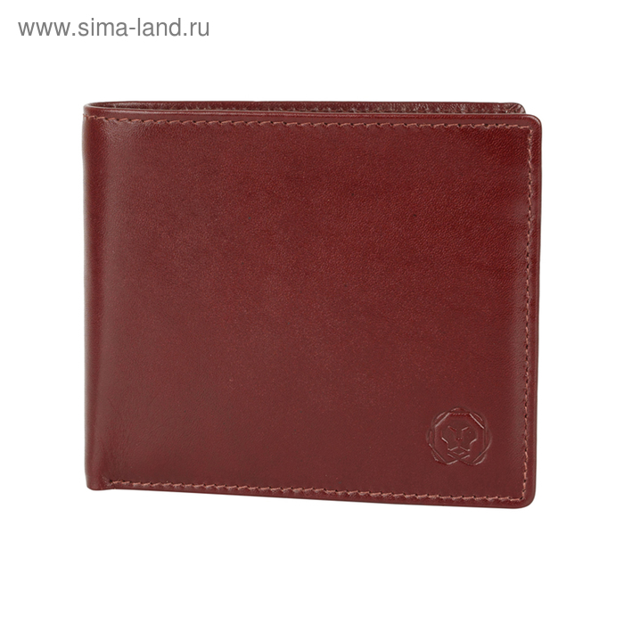 Портмоне Cross Vachetta New Brandy, кожа наппа, гладкая, коричневый, 11×9×1,5 см - Фото 1