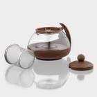 Заварочный чайник «Фантазия», 750 мл, с металлическим ситом, стекло, МИКС - Фото 3