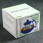 Чайник стеклянный заварочный «Фантазия», 1,25 л, с металлическим ситом, цвет МИКС - Фото 3