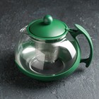 Чайник стеклянный заварочный «Фантазия», 1,25 л, с металлическим ситом, цвет МИКС - Фото 4