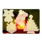 Аквамозаика с декорациями «Новогодняя ёлка», 4 фигурки - Фото 3