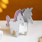 Подарочный ящик «Единорог», 21.5×7×21 см, деревянный - Фото 3