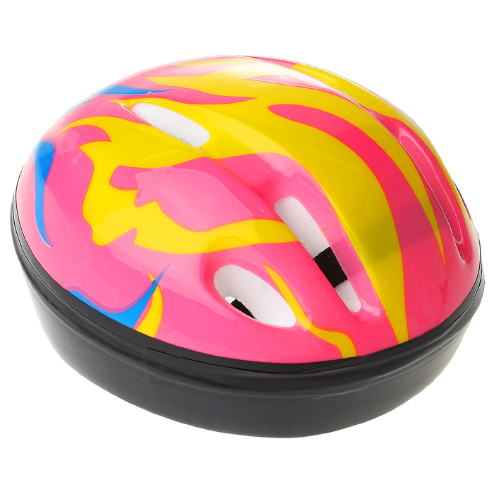 Шлем защитный детский OT-H6, размер S (52-54 см), цвет: розовый - Фото 1