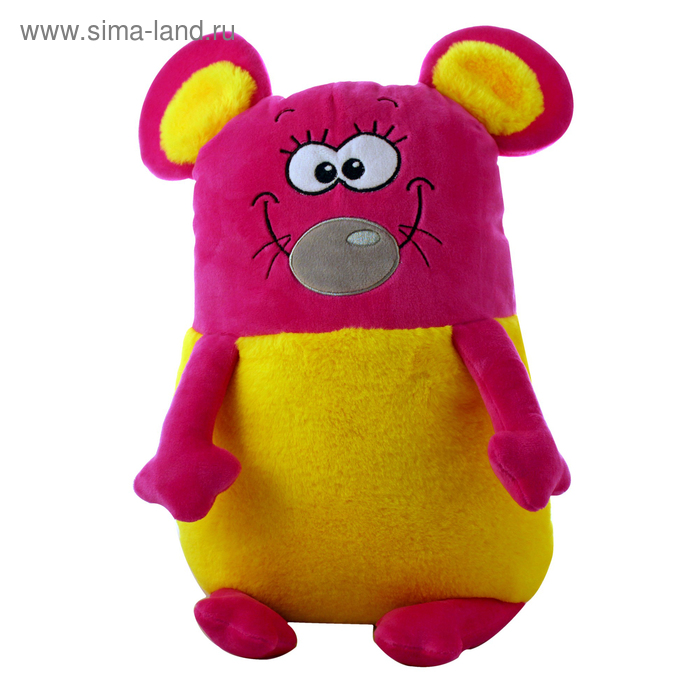 Мягкая игрушка TALLULA «Мышь», розовый плюш, 45 см - Фото 1