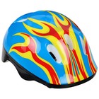 Шлем защитный детский ONLYTOP OT-H6, обхват 52-54 см, цвет синий - фото 26601871