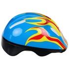 Шлем защитный детский ONLYTOP OT-H6, обхват 52-54 см, цвет синий - Фото 2