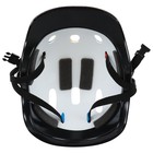 Шлем защитный детский ONLYTOP OT-H6, обхват 52-54 см, цвет синий - фото 9541348