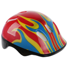 Шлем защитный детский OT-H6, размер M, 55-58 см, цвет красный - Фото 1