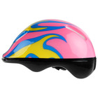 Шлем защитный детский ONLYTOP OT-H6, обхват 55-58 см, цвет розовый - фото 9745367