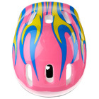 Шлем защитный детский ONLYTOP OT-H6, обхват 55-58 см, цвет розовый - Фото 3
